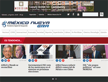 Tablet Screenshot of mexiconuevaera.com